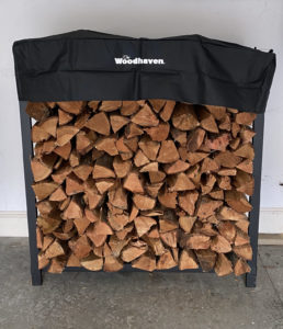 4ft Woodhaven Kiln Dried Firewood Rack - CLT Firewood